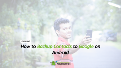 How to Backup Contacts to Google on Android - androguru