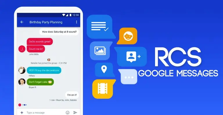 Google RCS Messages - androguru