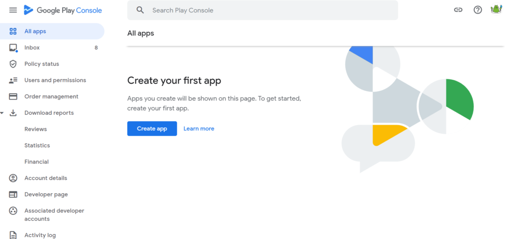 Create a Google Play Console Account - androguru