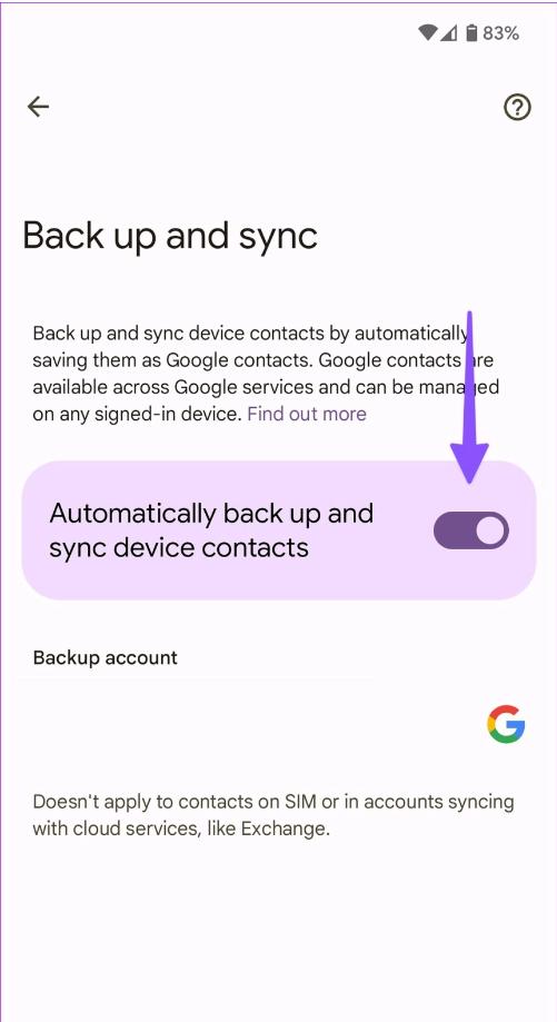 Enable Sync for Google Contacts App (4)