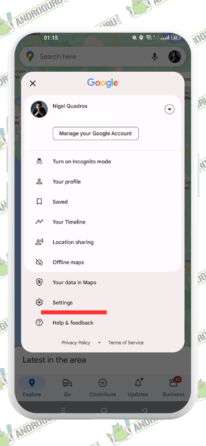 Open Google Maps on your Android (3) - androguru