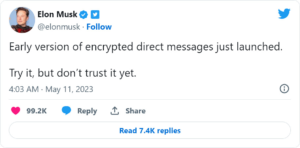 Twitter rolls out encrypted DMs - androguru