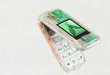 First-ever transparent flip phone - androguru
