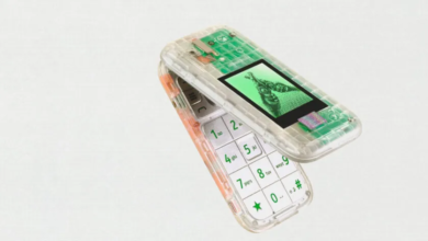 First-ever transparent flip phone - androguru