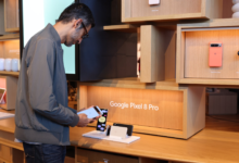 Google Pixel 8 Pro and Sundar Pichai - androguru