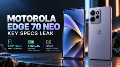 Motorola Edge 70 Neo Leak Reveals 144Hz Display, Snapdragon Chip and 7,000mAh Battery