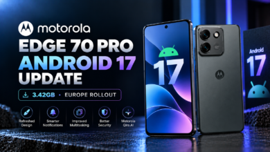 Motorola Edge 70 Pro Starts Receiving Android 17 With Major UI Changes and New Features