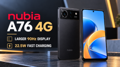 Nubia A76 4G Launches With a 90Hz Display, 50MP Camera and Faster Charging