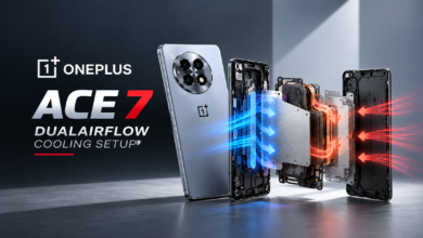 OnePlus Ace 7 Leak Reveals Dual-Airflow Cooling Fan Designed for Extreme Gaming Performance - androguru_files