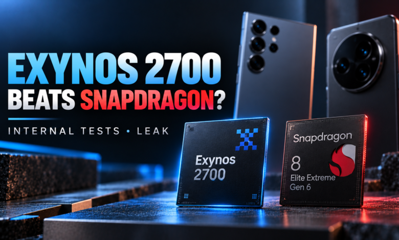 Samsung Exynos 2700 Reportedly Beats Snapdragon 8 Elite Extreme Gen 6 by 20% in Internal Tests