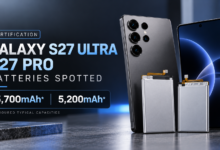 Samsung Galaxy S27 Ultra and S27 Pro Batteries Revealed in New Certification