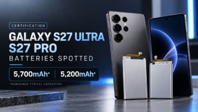 Samsung Galaxy S27 Ultra and S27 Pro Batteries Revealed in New Certification