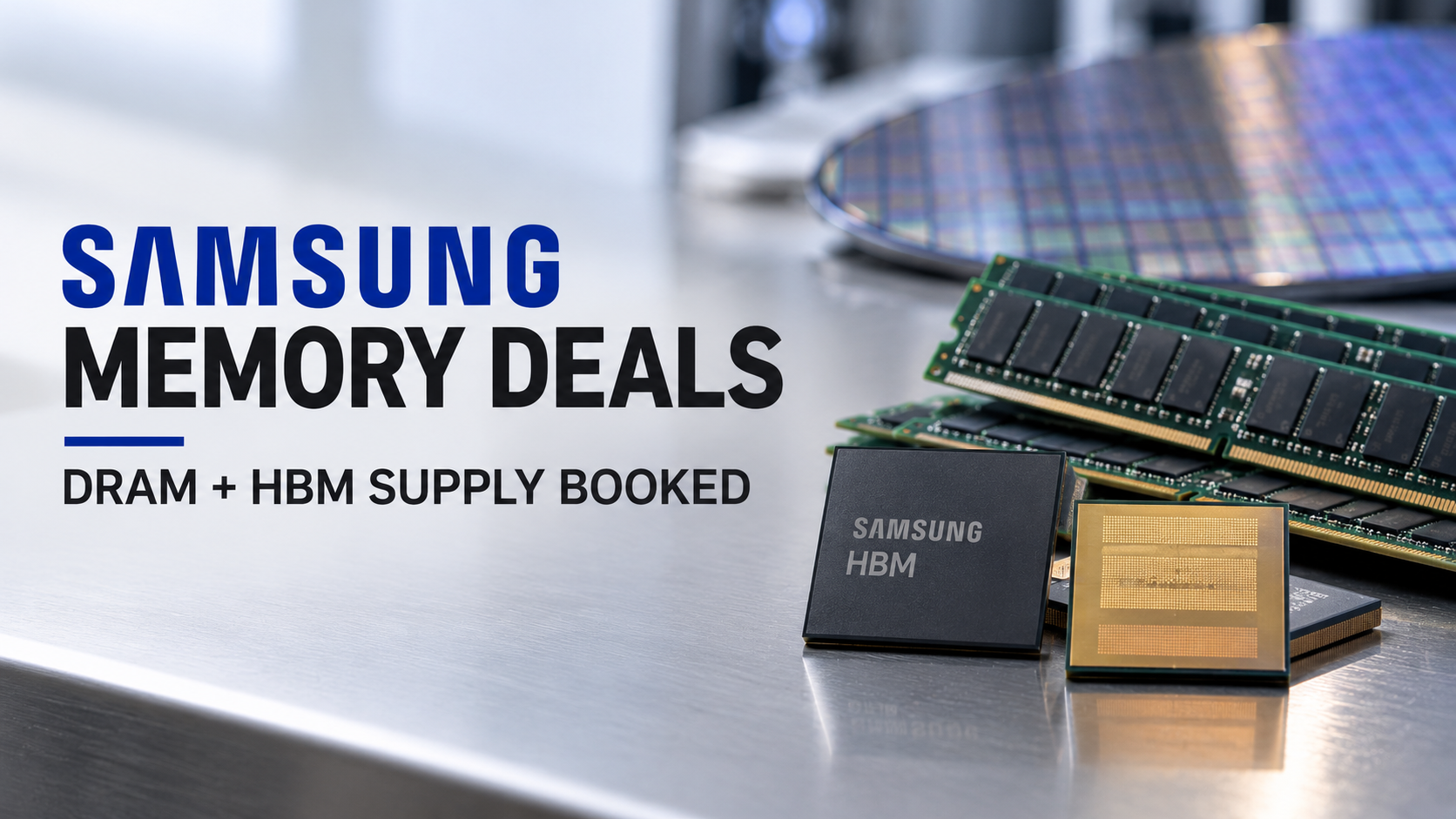 Samsung DRAM and HBM Deals - Androguru