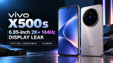 Vivo X500s Display Leak Reveals 6.85-Inch 2K+ Screen With 144Hz Refresh Rate