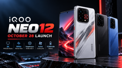 iQOO Neo12 Launch Date Confirmed for October 28, Design and Colours Revealed